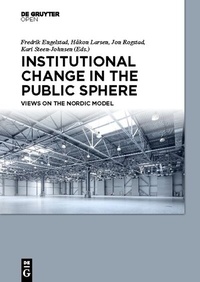 Enlarge image Cover: Institutional Change in the Public Sphere - De Gruyter