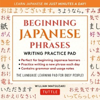 Abbildung von: Beginning Japanese Phrases Language Practice Pad - Tuttle Publishing
