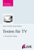 Cover: Texten f&uuml;r TV - Herbert von Halem Verlag