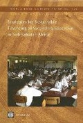 Cover: Strategies for Sustainable Financing of Secondary Education in Sub-Saharan Africa - World Bank Publications