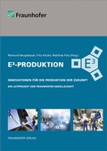 Cover: E3-Produktion - Fraunhofer Verlag