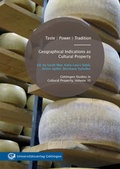 Cover: Taste | Power | Tradition - Universit&auml;tsverlag G&ouml;ttingen
