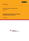 Cover: Grundlagen und Potentiale automatisierter Provisionierung von IT-Services - GRIN Verlag