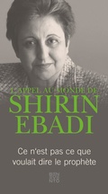 Cover: L'appel au monde de Shirin Ebadi - Benevento