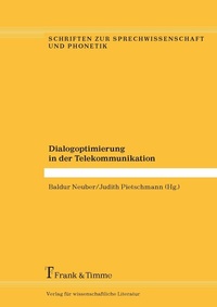 Enlarge image Cover: Dialogoptimierung in der Telekommunikation - Frank & Timme
