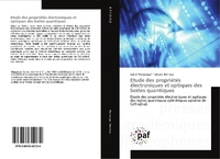 Abbildung von: Etude des propriétés électroniques et optiques des boites quantiques - Presses Académiques Francophones