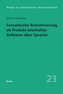 Bild: Semantische Remotivierung als Produkt laienhafter Reflexion über Sprache - Buske, H