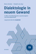 Cover: Dialektologie in neuem Gewand - Buske, H