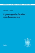 Cover: Etymologische Studien zum Papiamento - Buske, H