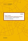 Cover: Valenzorientierte Lateinische Syntax - Buske, H