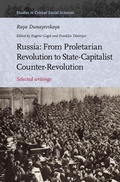 Cover: Russia: From Proletarian Revolution to State-Capitalist Counter-Revolution - Brill