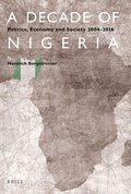 Cover: A Decade of Nigeria - Brill