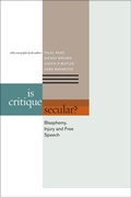 Cover: Is Critique Secular? - Fordham University Press