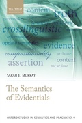 Cover: The Semantics of Evidentials - OUP eBook