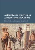 Cover: Authority and Expertise in Ancient Scientific Culture - Cambridge University Press