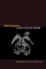 Cover: Lessons in Secular Criticism - Fordham University Press