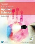 Cover: BTEC Level 3 Nationals 2016 Applied Science Student Book 2 - Pearson Education Limited