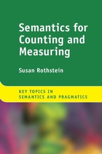 Enlarge image Cover: Semantics for Counting and Measuring - Cambridge University Press