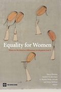 Cover: Equality for Women - World Bank Publications