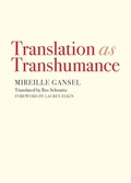 Cover: Translation as Transhumance - Feminist Press at The City University of New York