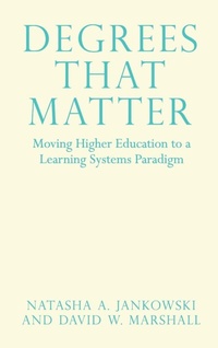 Enlarge image Cover: Degrees That Matter - Stylus Publishing