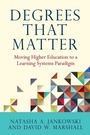 Cover: Degrees That Matter - Stylus Publishing