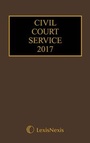 Cover: Civil Court Service 2017 - Jordan Publishing