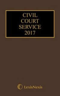 Enlarge image Cover: Civil Court Service 2017 - Jordan Publishing