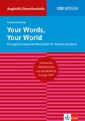 Cover: Uni Wissen Your Words, Your World - Klett