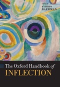 Cover: The Oxford Handbook of Inflection - Oxford University Press