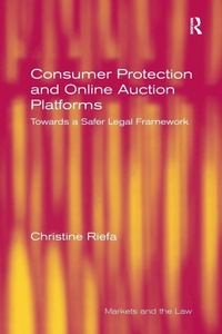 Abbildung von: Consumer Protection and Online Auction Platforms - Routledge
