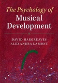 Cover: The Psychology of Musical Development - Cambridge University Press