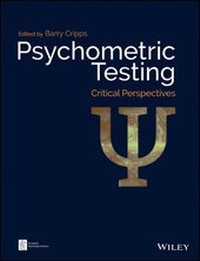 Enlarge image Cover: Psychometric Testing - Wiley-Blackwell