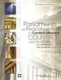 Cover: Parliaments As Peacebuilders in Conflict-Affected Countries - World Bank Publications