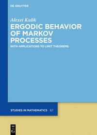 Enlarge image Cover: Ergodic Behavior of Markov Processes - De Gruyter