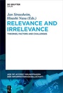 Cover: Relevance and Irrelevance - De Gruyter