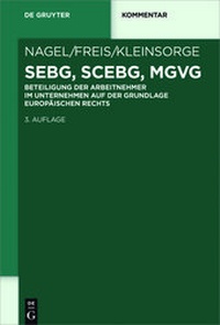 Abbildung von: SEBG, SCEBG, MgVG - De Gruyter
