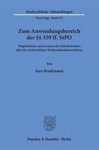 Abbildung von: Zum Anwendungsbereich der §§ 359 ff. stopp - fibre