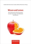 Cover: Wissen und Lernen - Waxmann Lehrbuch