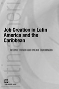 Cover: Job Creation in Latin America and the Caribbean - World Bank Publications