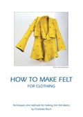 Cover: How to make felt for clothing - BoD - Books on Demand