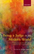 Cover: Being a Judge in the Modern World - OUP eBook