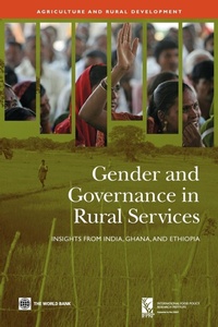 Enlarge image Cover: Gender and Governance in Rural Services - World Bank Publications