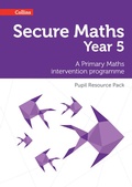 Cover: Secure Year 5 Maths Pupil Resource Pack - Collins