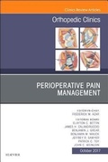 Cover: Perioperative Pain Management, An Issue of Orthopedic Clinics: Volume 48-4 - Elsevier