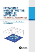 Cover: Ultrasonic Nondestructive Testing of Materials - CRC Press