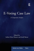 Cover: E-Voting Case Law - Routledge