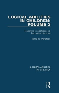 Enlarge image Cover: Logical Abilities in Children: Volume 3 - Routledge