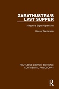 Cover: Zarathustra's Last Supper - Routledge