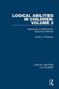 Enlarge image Cover: Logical Abilities in Children: Volume 3 - Routledge